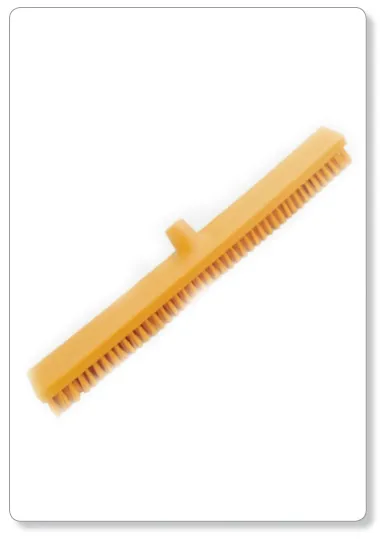 FOOD - brosse à récurer 30cm - jaune