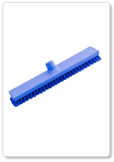 [E14-43A] FOOD - brosse à récurer 40cm - bleu