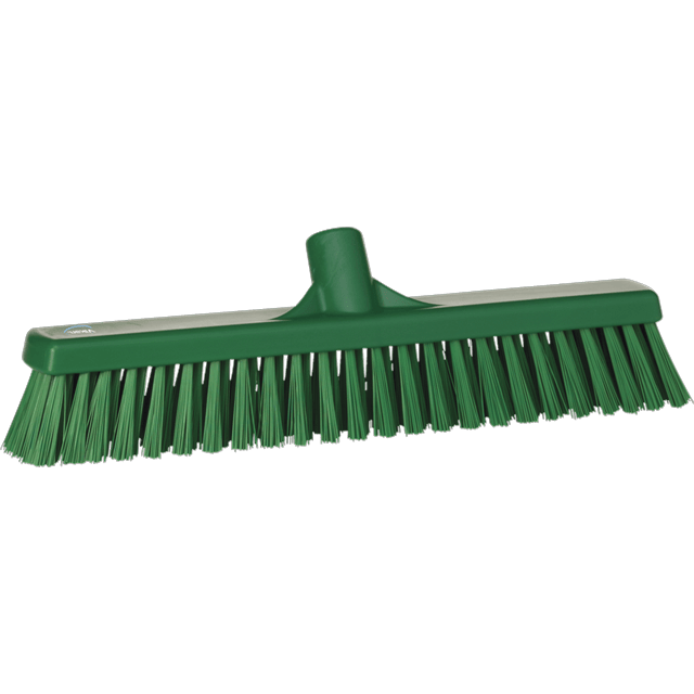 [E14-62V] FOOD - balai poussoir dur 40cm - vert