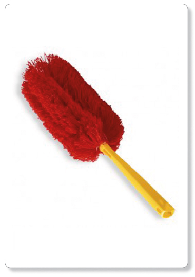 [E15-03] Plumeau de dépoussièrage acrylique - rouge