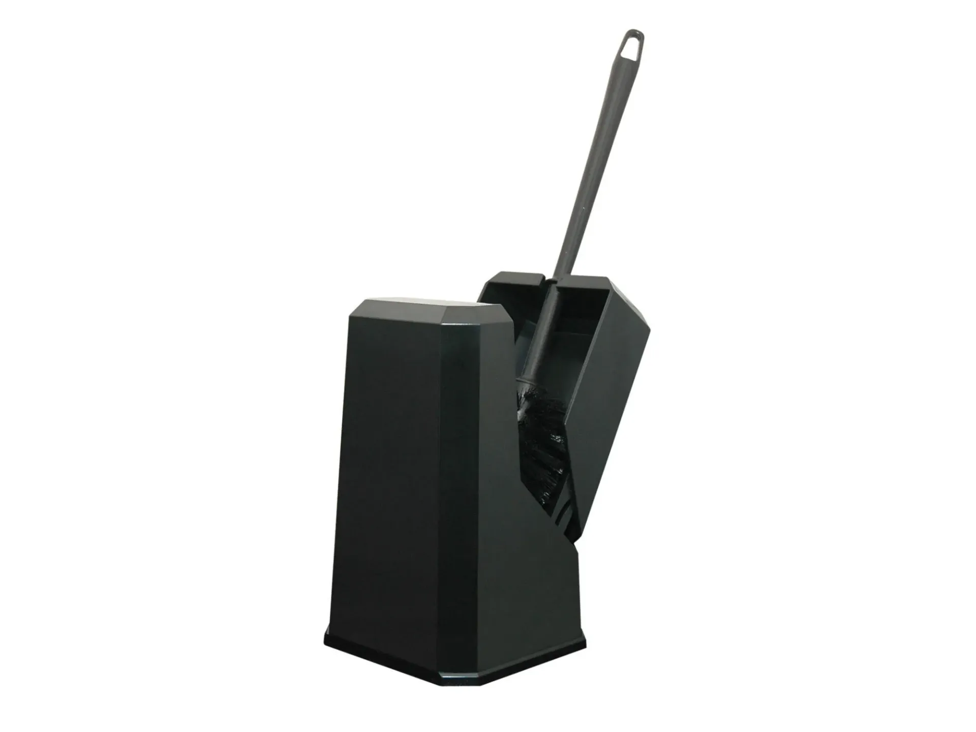 Brosse WC avec avec support - noir