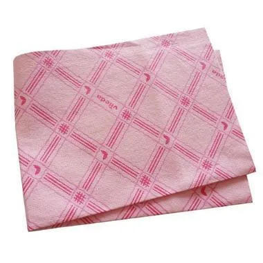 GLASSPRO - essuie verre-vaisselle - rose - 55x40cm - 3pcs