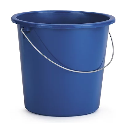 Seau en plastique bleu - 10lit