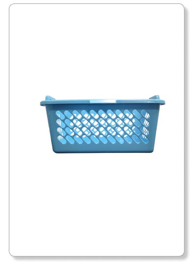 [E22-03] Panier à linge avec poignées - 70x51x30cm