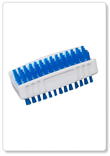 [E23-01] Brosse à ongles synthétique - double face