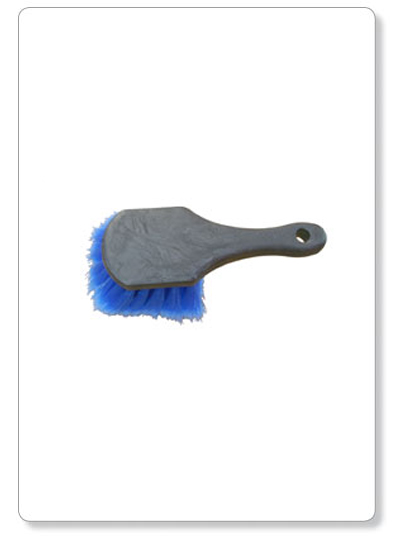[E29-05] Brosse jantes pvc bleu - manche court