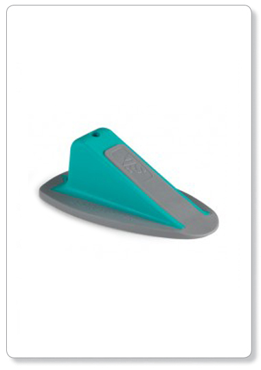 [E40-01] DOOR STOPPER - cale porte gris, sans manche