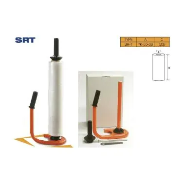 [E91-00] Dérouleur pour film étriable en métal - orange