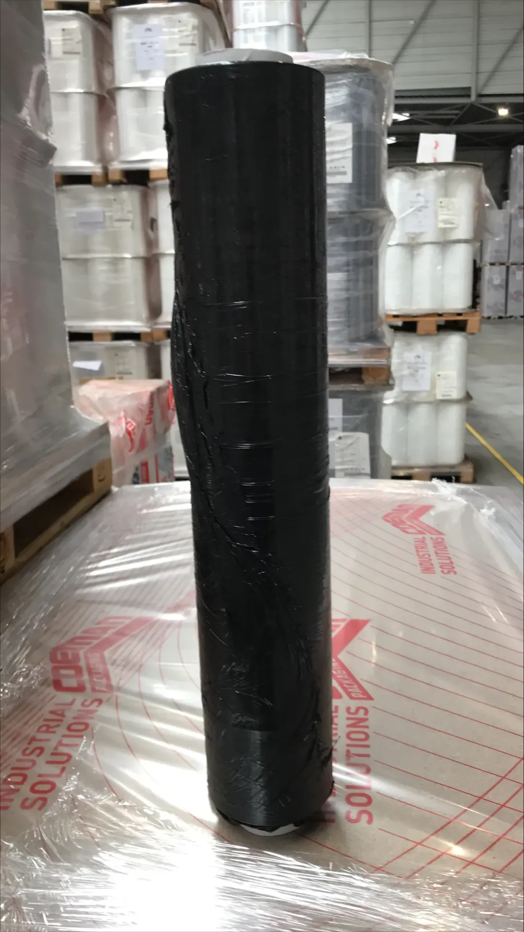 [E91-02] Film Etirable noir opaque - rouleau de 50cmx300m - 18mµ