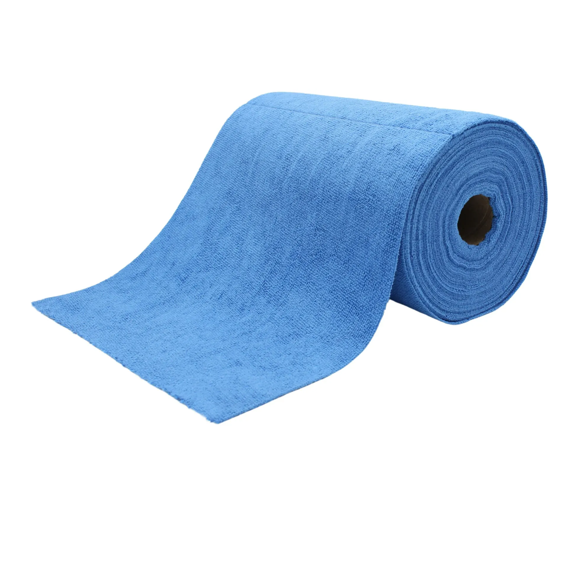 [EAS-009RB] Bobine d'essuyage en microfibre TRICOT FIRST - bleu - 75pcs