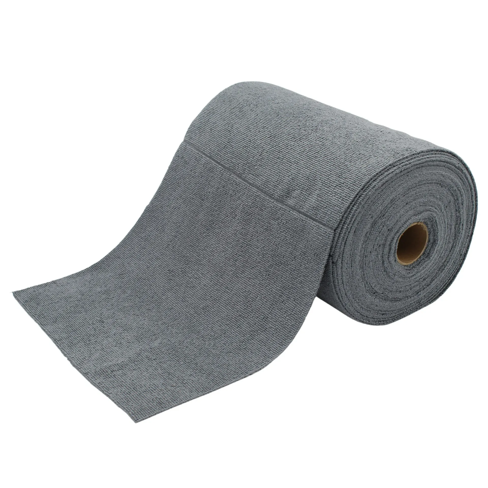 [EAS-009RG] Bobine d'essuyage en microfibre TRICOT FIRST - gris - 75pcs