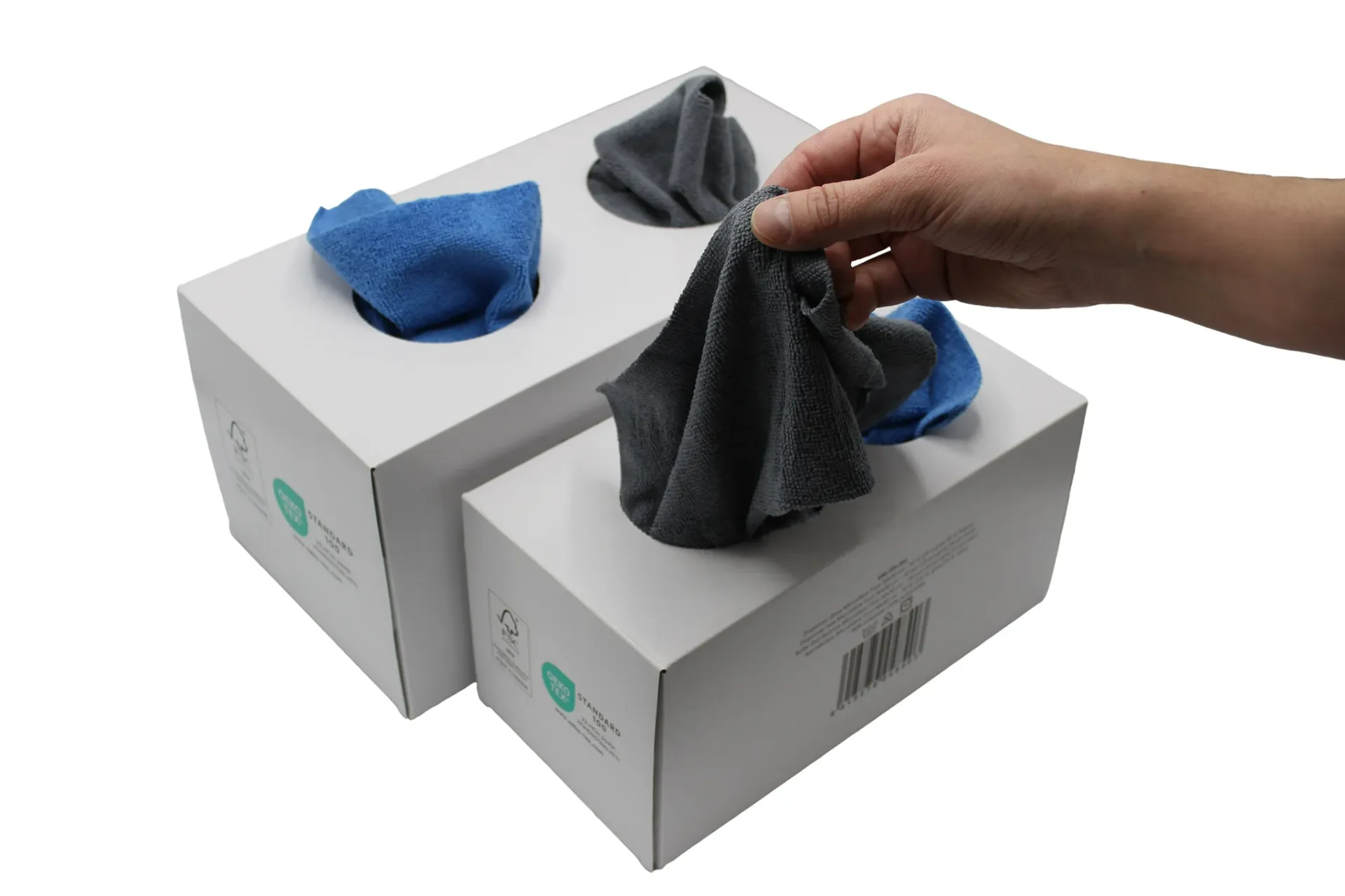 [EAS-011BG] Microfibre TRICOT FIRST 38x38 - 25b 25g en boite distributrice