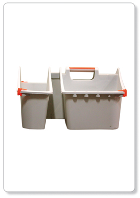 [L02-32] MOUNTER/CADDY - bac de peinture et matériel