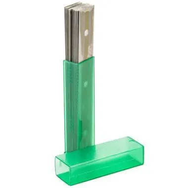 [L09-12] UNGER PRO TRIM 10 - lames derechange (0,2mm) étui plastique - 25pc