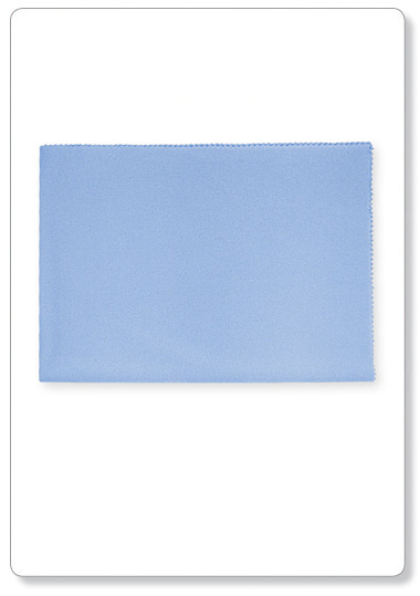 [L30-01N] DOCEO - lavette microfibre VITRE bleue - 40x40cm