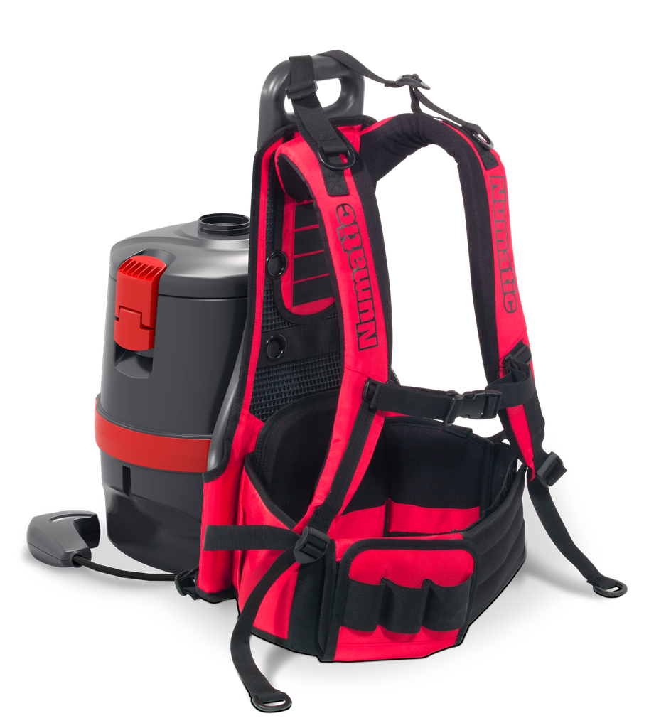 [NU-RSV150] NUMATIC RSV150 - aspirateur dorsal, harnais ajustable - 5lit