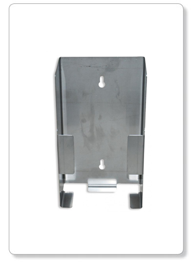 [P01-00] Support mural en Inox pour boîte de gant jetable - 13x7,5x21,5cm