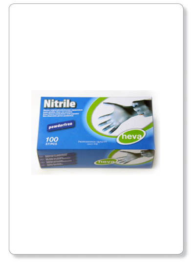 [P02-04] Gants en NITRILE bleu - non poudré - 100pcs - XL
