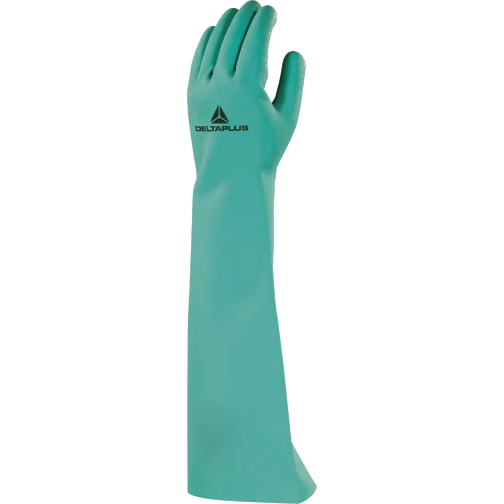 [P03-22] NITREX - gant tout nitrile long - vert - L
