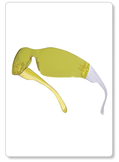 [P10-04] LUNETTES BRAVA YELLOW - lunettes de protection