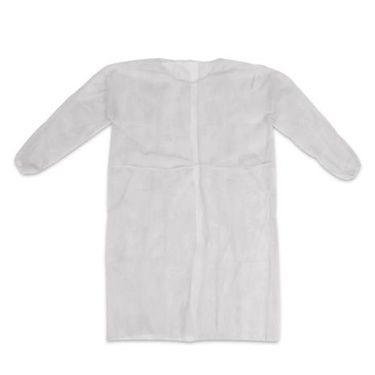 [P13-52] BLOUSE VISITEUR - jetable - blanc - 12pcs