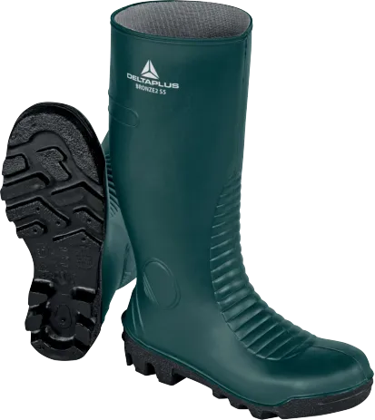 [P14-3342] BRONZE2 S5 SRA - botte de sécurité en PVC - noir - 42
