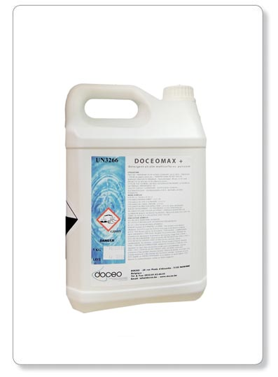 [PAS-009] DOCEOMAX+  détergent dégraissant polyvalent - 25kg