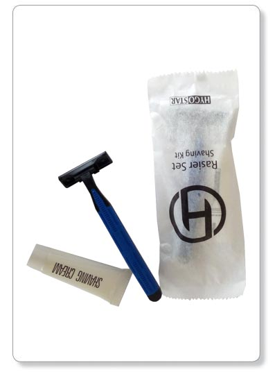 [PHP-010] Kit rasoir jetable et mousse à raser - 50pcs