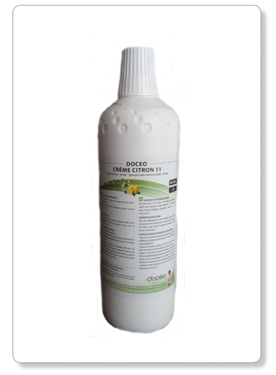 DOCEO CREME CITRON 11 - crème à récurer citron - 1lit