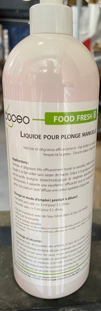 [PJC-56D] FOOD FRESH 5 - liquide pour plonge manuelle - 750ml