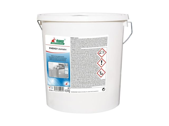 [PJC-62] ENERGY DISHTABS - tablettes lave-vaisselle professionnel - 4,8kg
