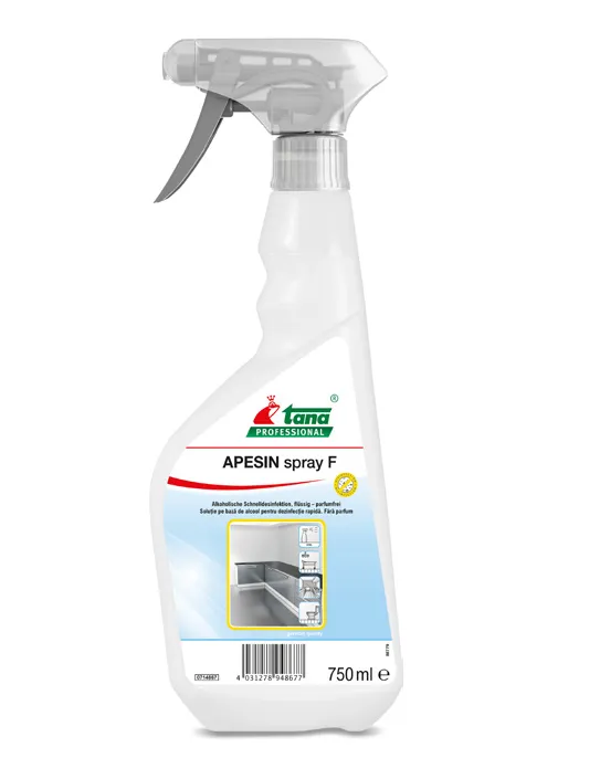 APESIN SPRAY F - désinfectant de contact sans rinçage – 750ml