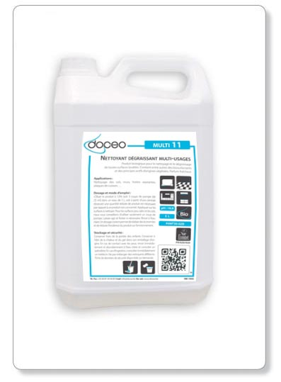[PJINT30-02D] MULTI 11 - nettoyant, dégraissant multi-usage - 5lit