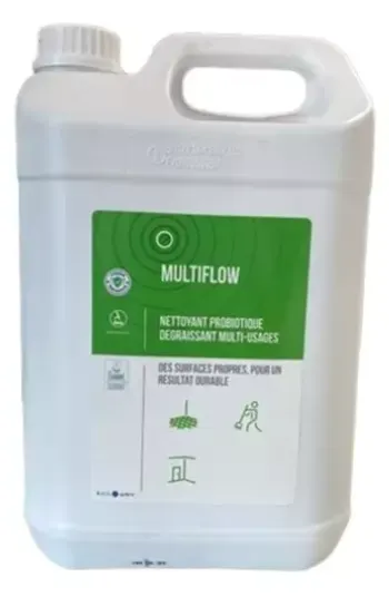 [PJINT40-12] MULTIFLOW - nettoyant probiotique concentré dégraissant - 5lit