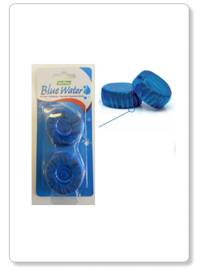 [PJSAN07-11] AIRPLUS Blue Water - bloc chasse d'eau - 2pcs