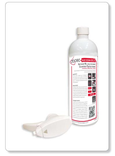 [PJSAN32-03D] BLUE OCEAN (R) 2 - nettoyant sanitaire en spray - 750ml