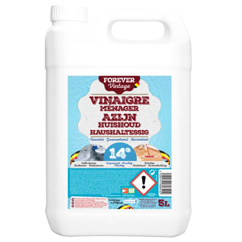 [PSB-50] Vinaigre de nettoyage 14° - 5lit