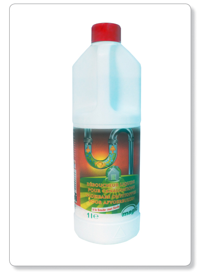 DEBOUCHEUR - liquide ménager alcalin - 1lit