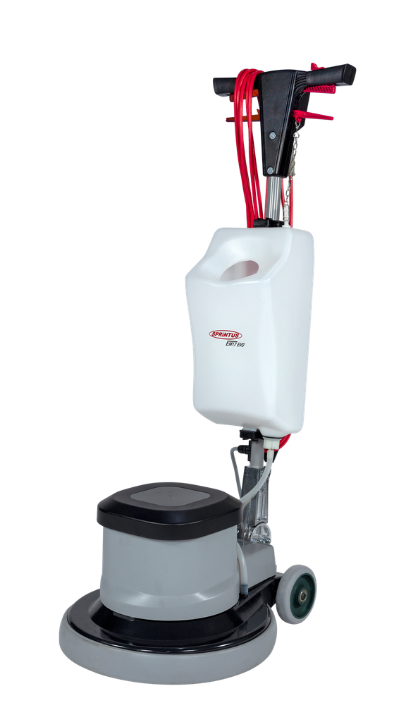 EM 17 EVO - monobrosse avec réservoir de 10lit - 154t/min - 17"